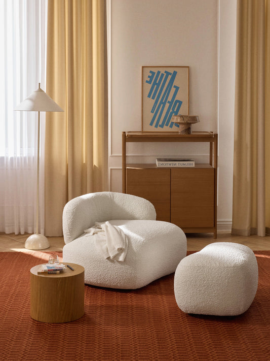 Albera Bouclé Lounge Chair