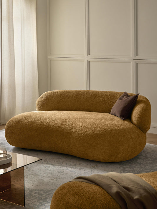 Albera Teddy Bouclé Sofa (2-Seater)