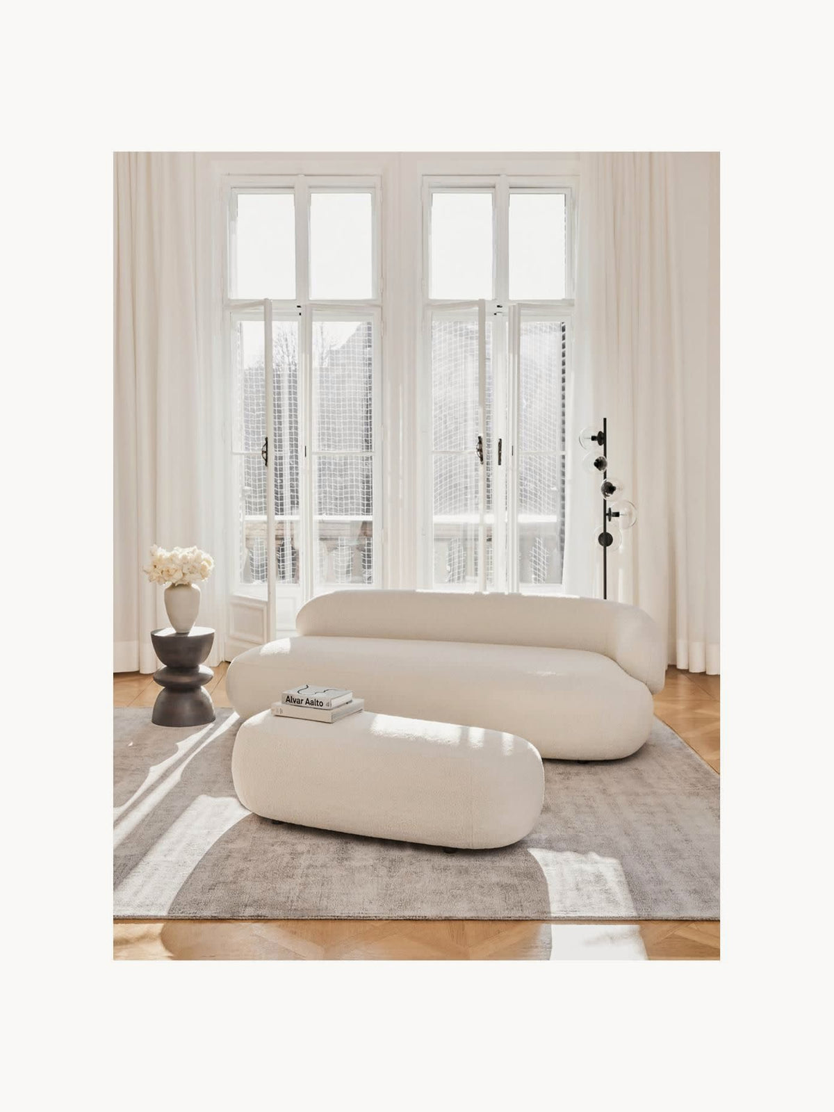 Albera Teddy Sofa, 3-Seater
