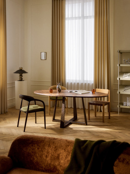 Amelvano Oval Dining Table, in Various Sizes
