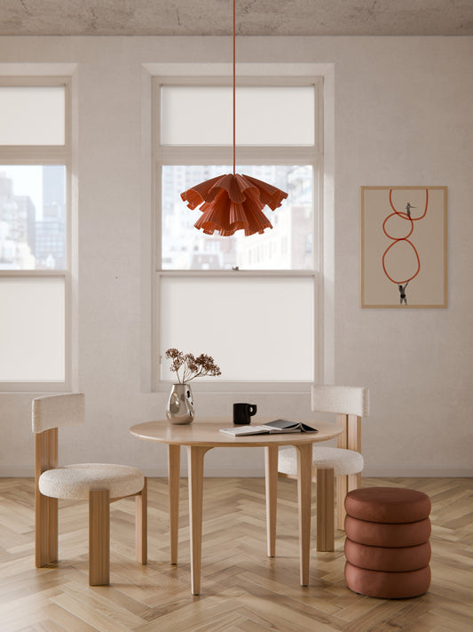 Archvero Round Oak Dining Table, Ø 110 cm