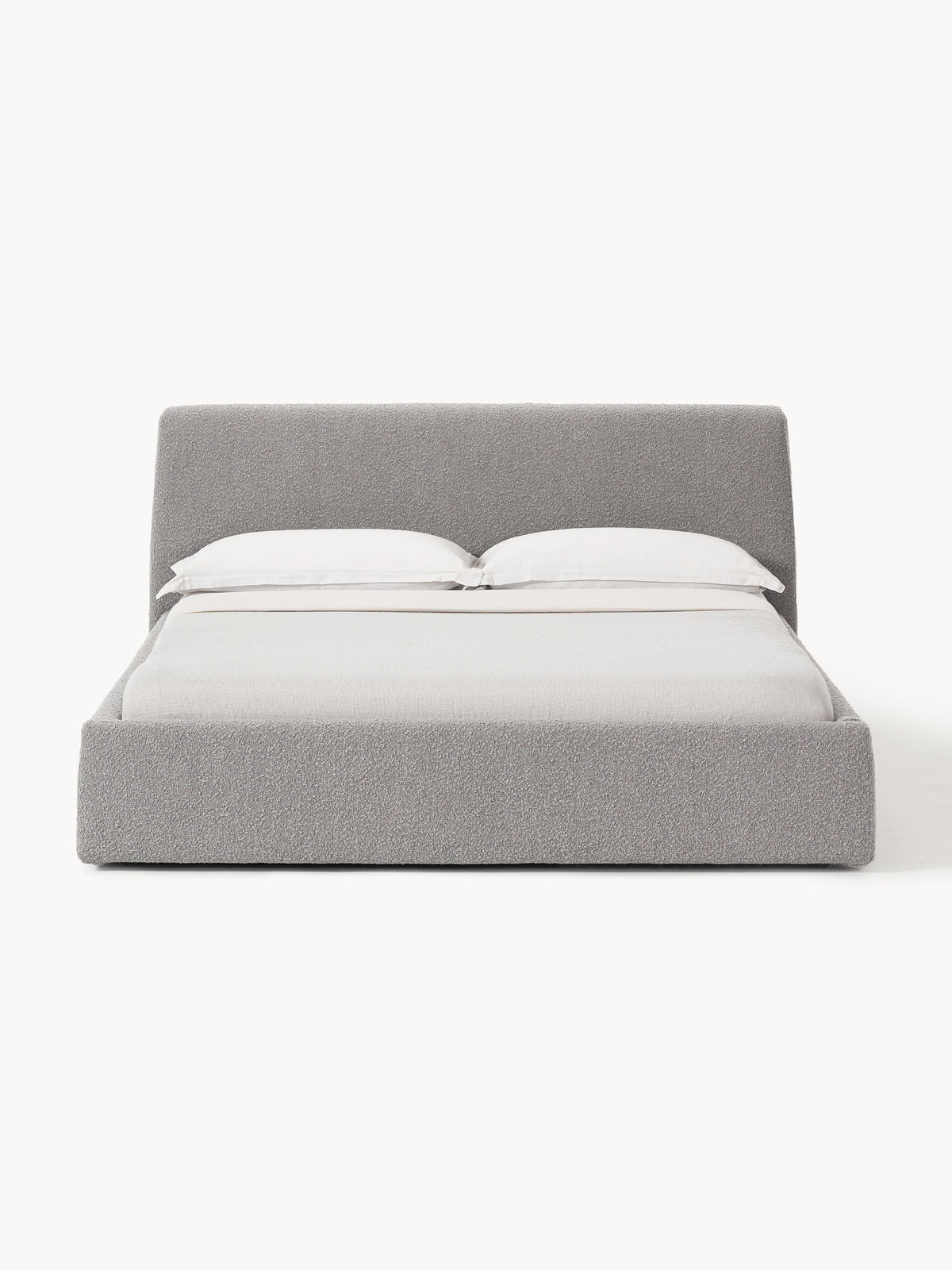 Clodan Bouclé Upholstered Bed