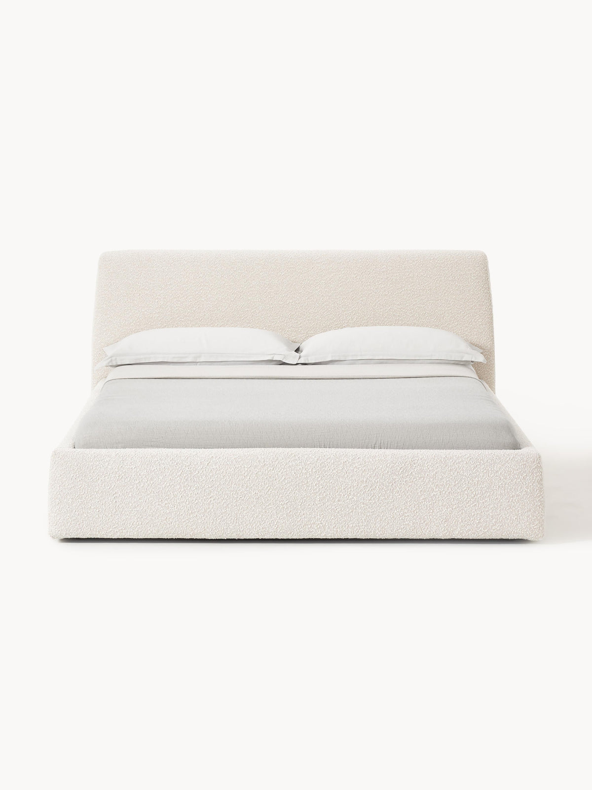 Clodan Bouclé Upholstered Bed
