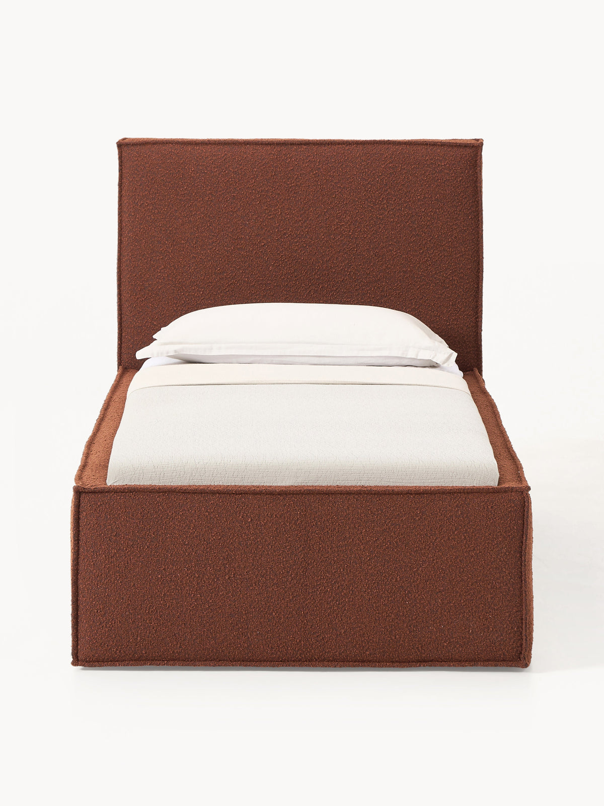 Drevio Bouclé Single Bed