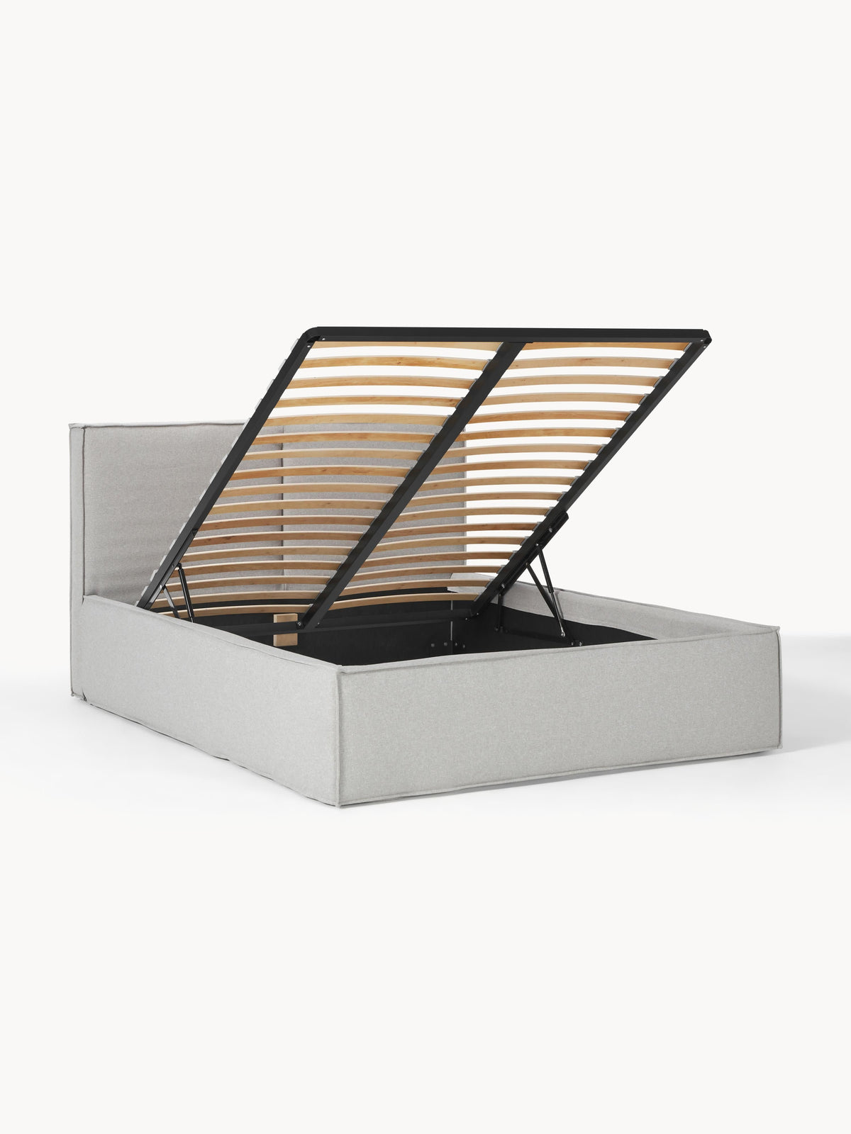 Drevio Upholstered Bed with Storage