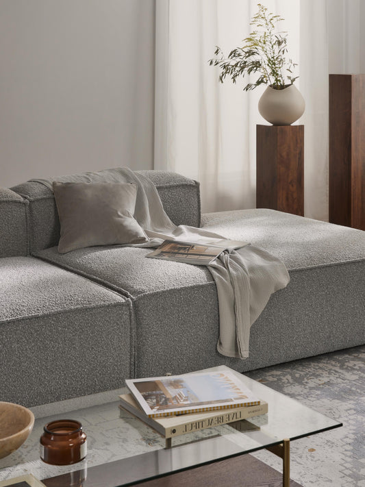 Lennvik Bouclé Ottoman Module