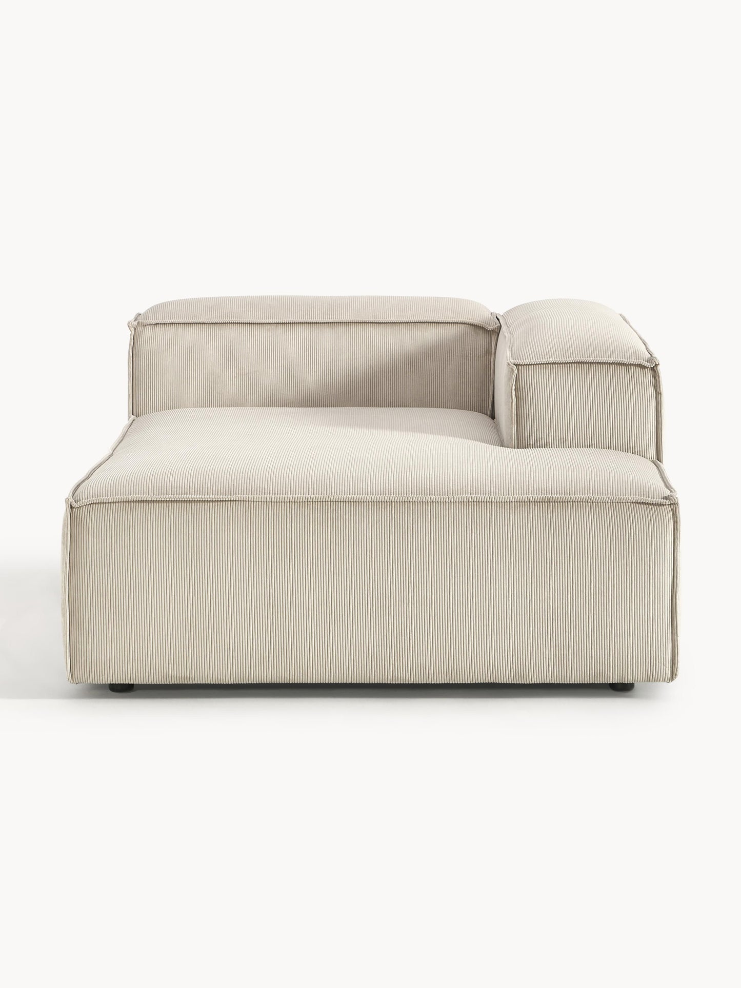 Lennvik Corduroy Corner Ottoman Module