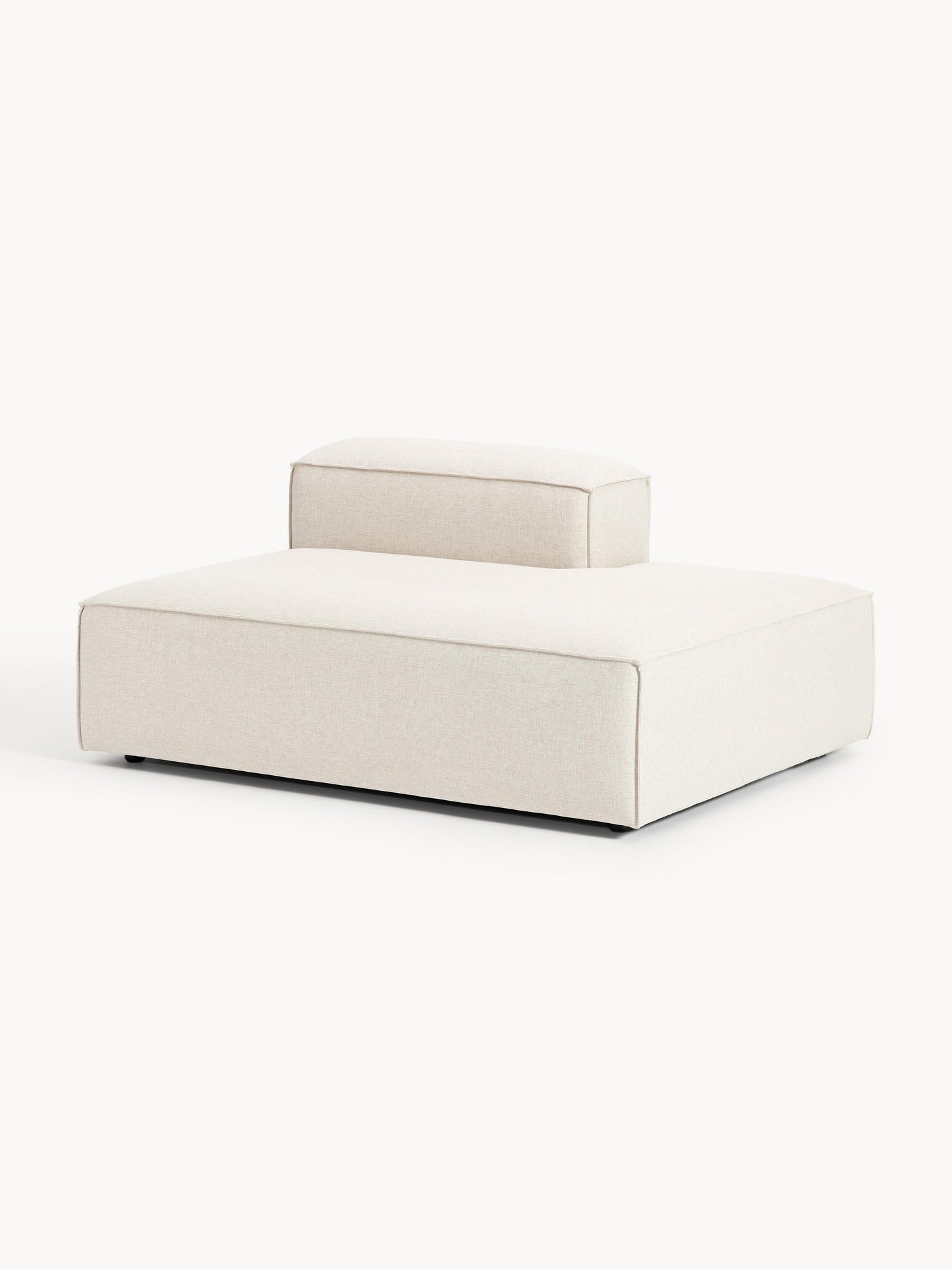 Lennvik Linen Blend Ottoman Module