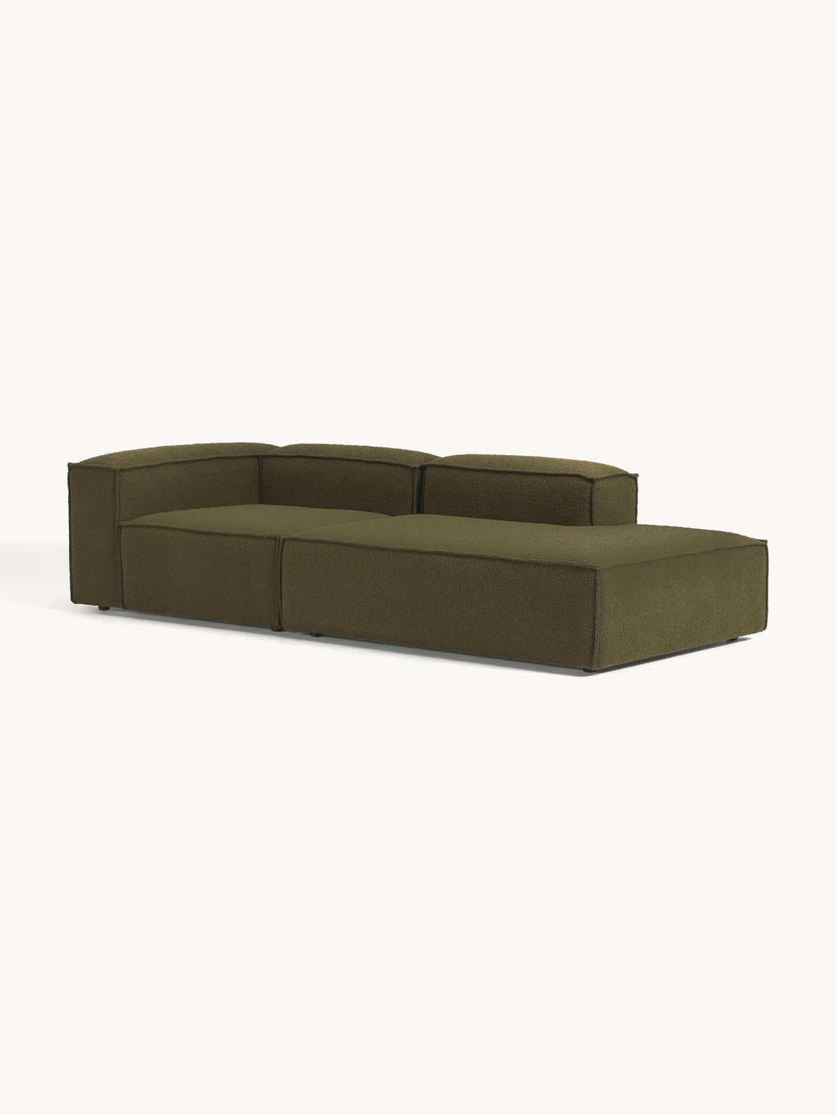 Lennvik Modular Bouclé Ottoman
