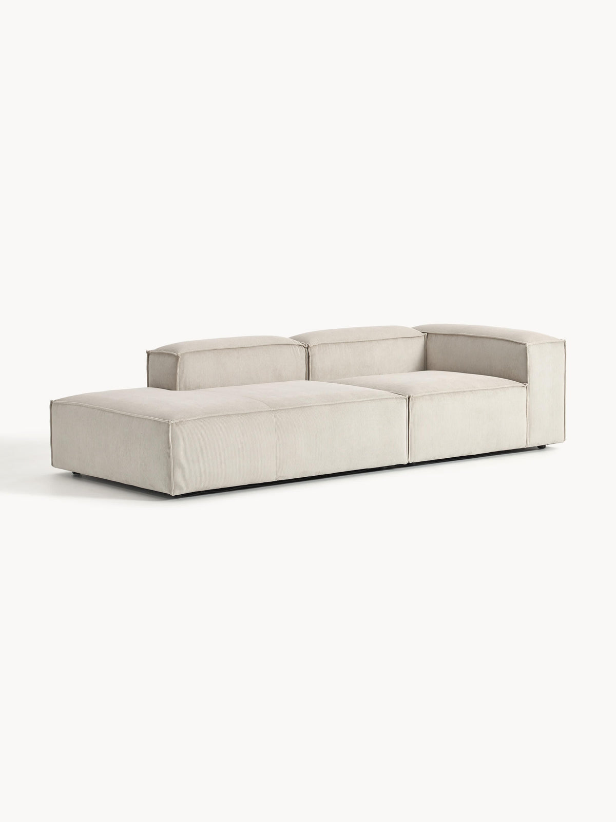 Lennvik Modular Corduroy Ottoman