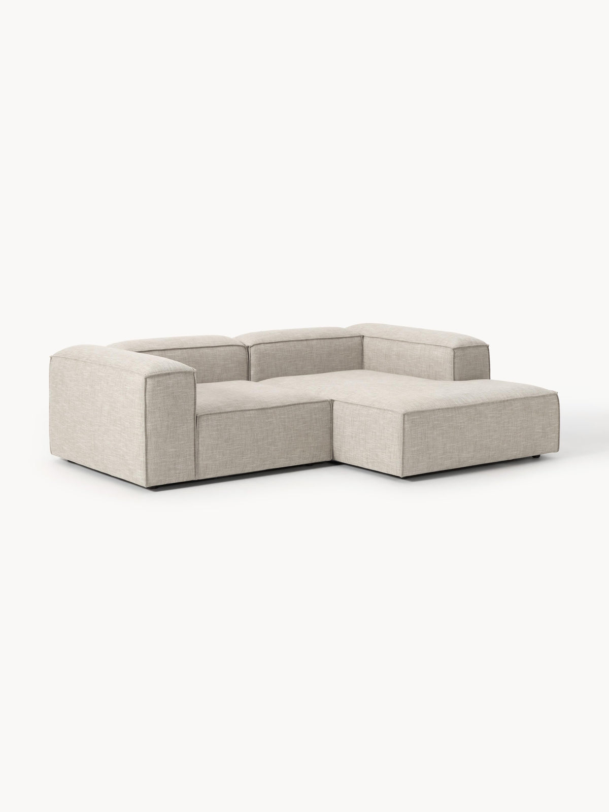 Lennvik Modular Corner Sofa in Linen Blend (2-Seater)