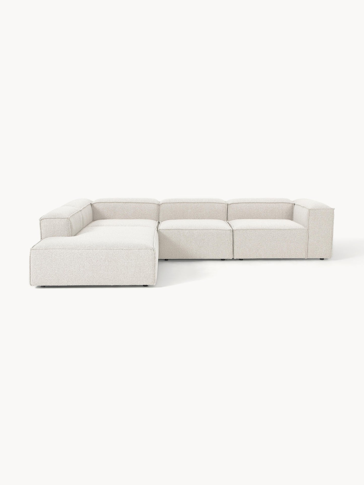 Lennvik Modular XL Bouclé Corner Sofa (4-Seater)