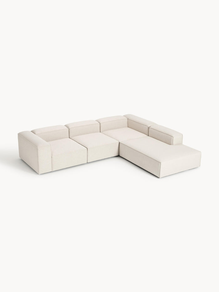 Lennvik Modular XL Corner Sofa (4-Seater) in Linen Blend