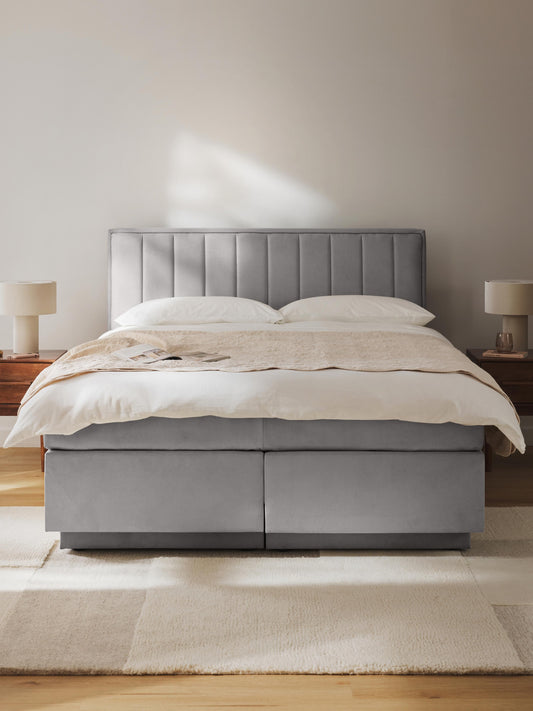 Livena Box Spring Bed with Storage