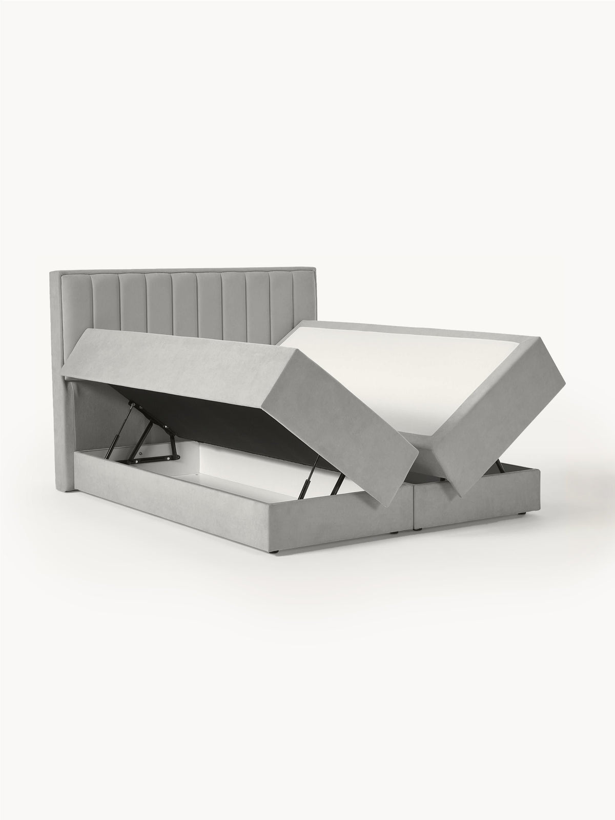 Livena Box Spring Bed with Storage