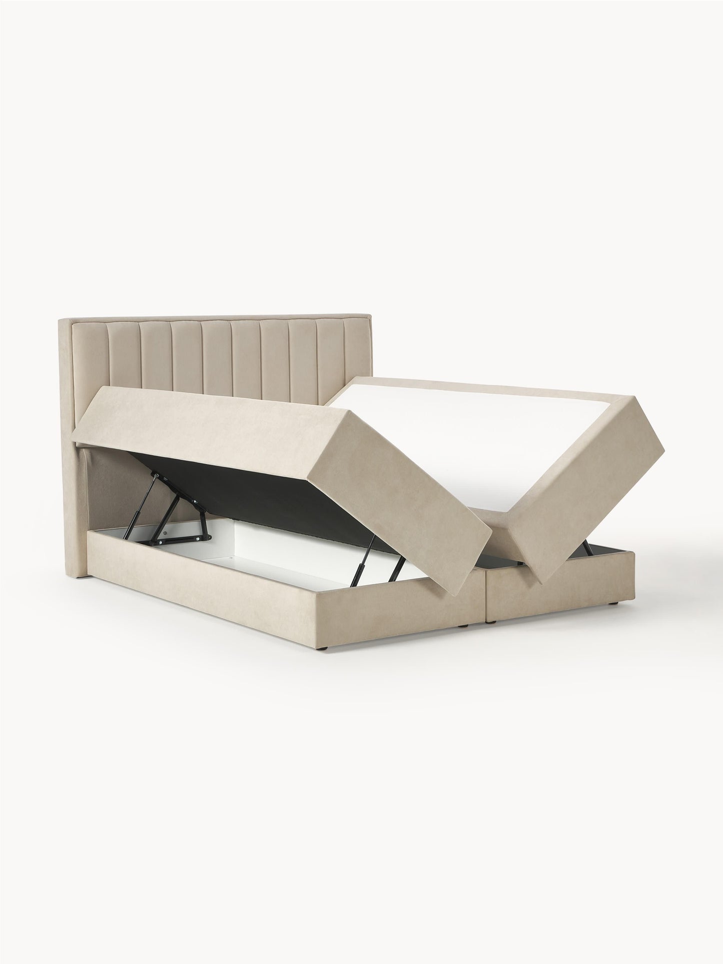 Livena Box Spring Bed with Storage