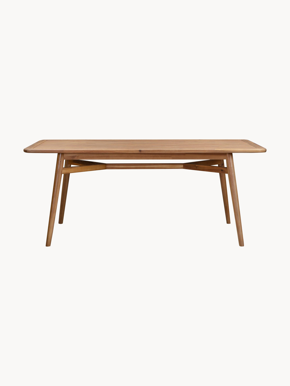 Marvello Acacia Wood Garden Table, 180 x 90 cm