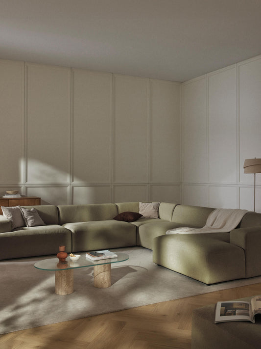 Melvora Corner Sofa, XL