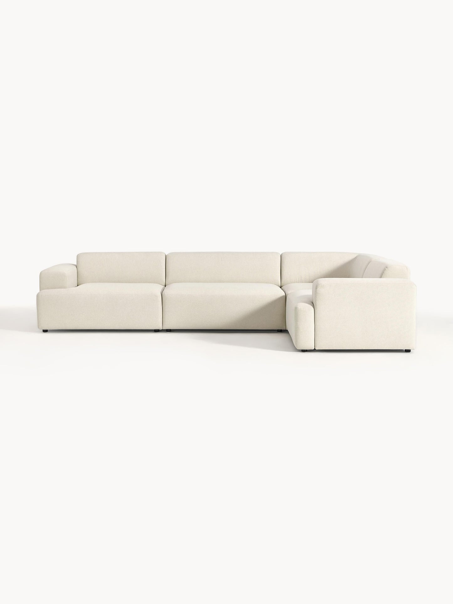 Melvora Large Corner Sofa, 4-Seater