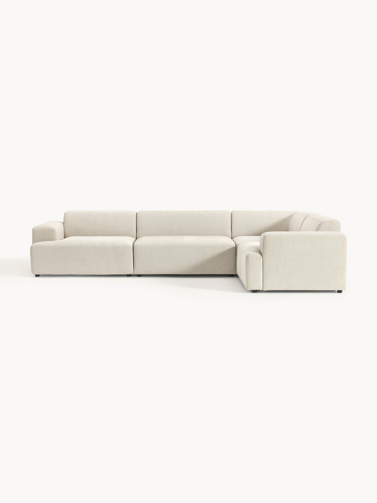 Melvora Large Corner Sofa, 4-Seater