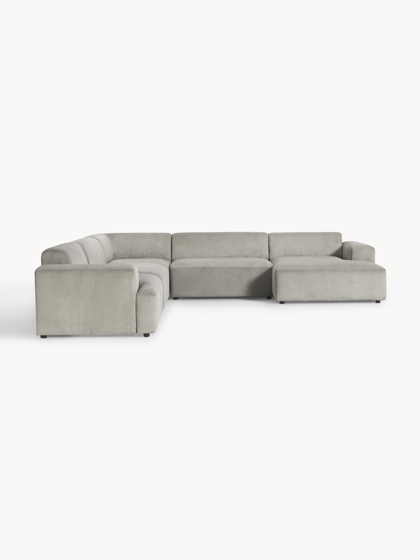 Melvora XL Corner Sofa in Corduroy
