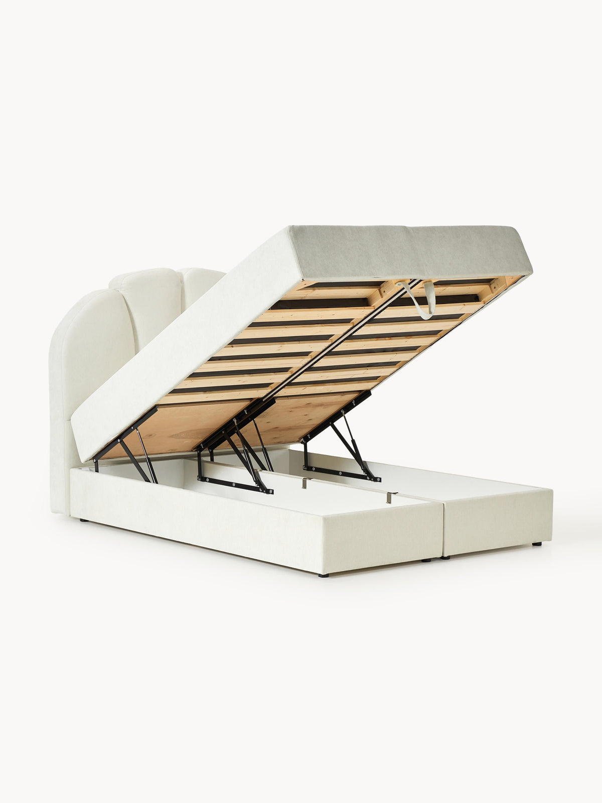 Romsela Box Spring Bed with Storage