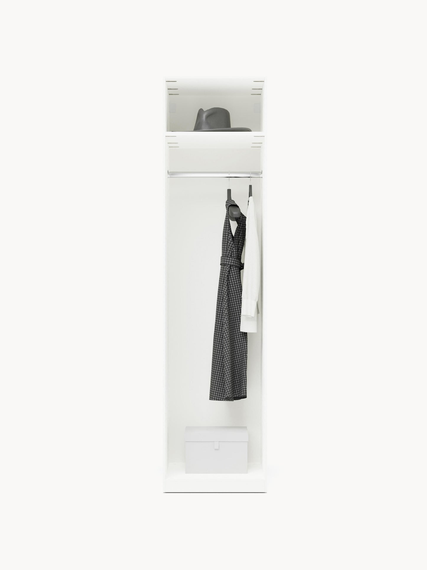 Simvera Hinged-Door Modular Wardrobe, 50 cm Wide, in Various Sizes
