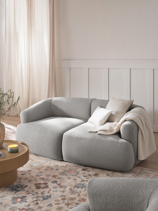 Sofrena Corner Module in Bouclé