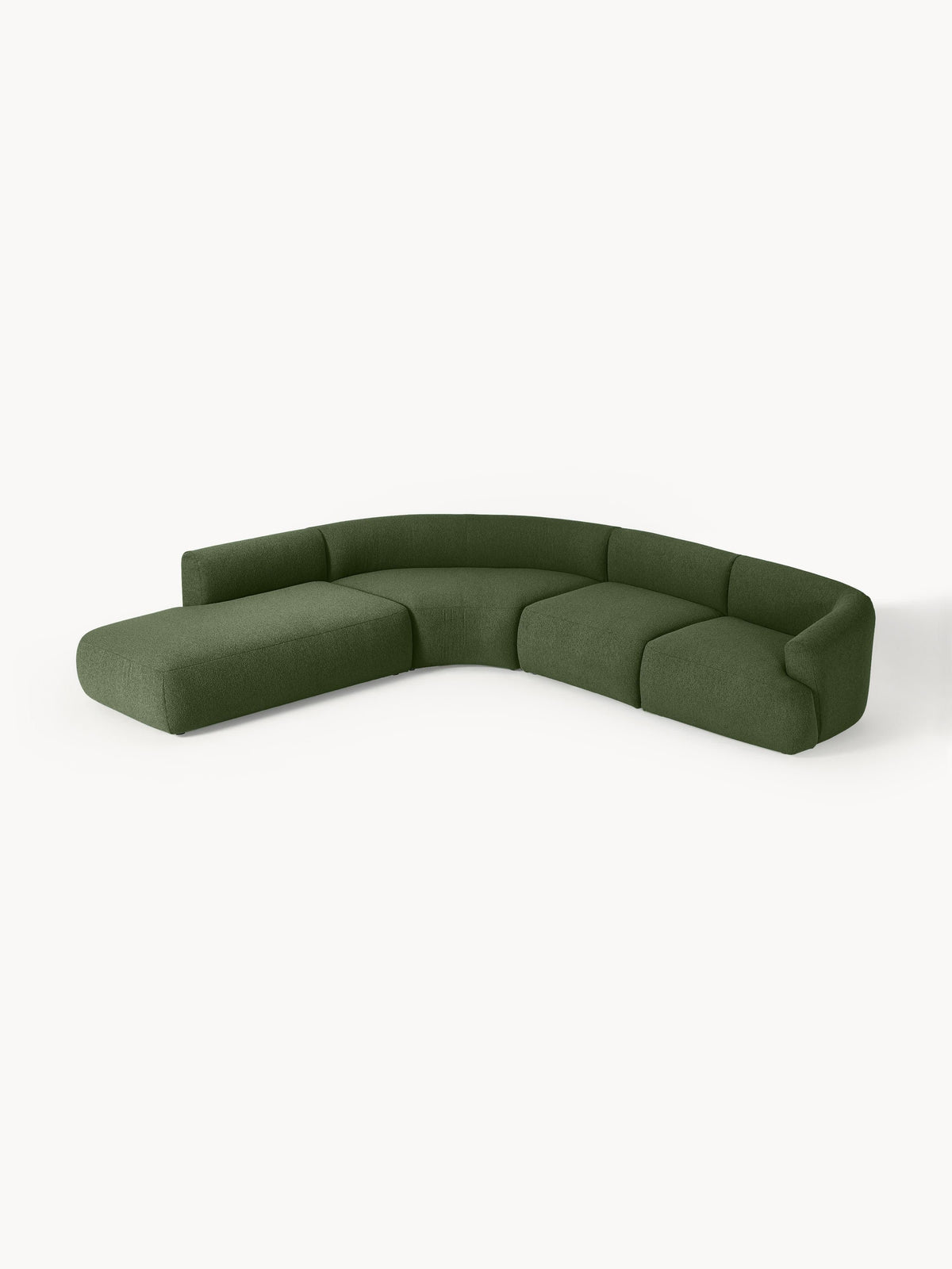 Sofrena Modular Corner Sofa in Bouclé (4-Seater)