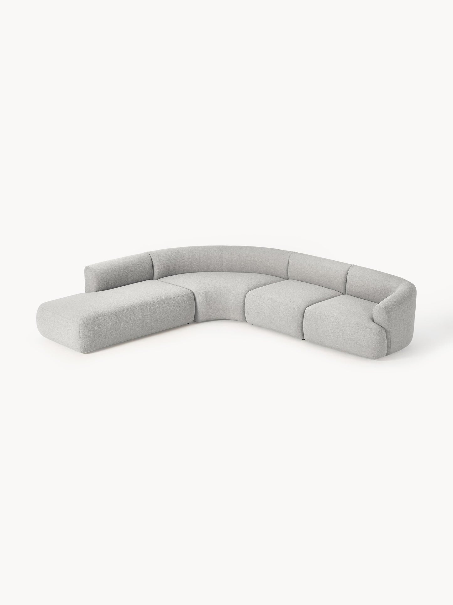 Sofrena Modular Corner Sofa in Bouclé (4-Seater)