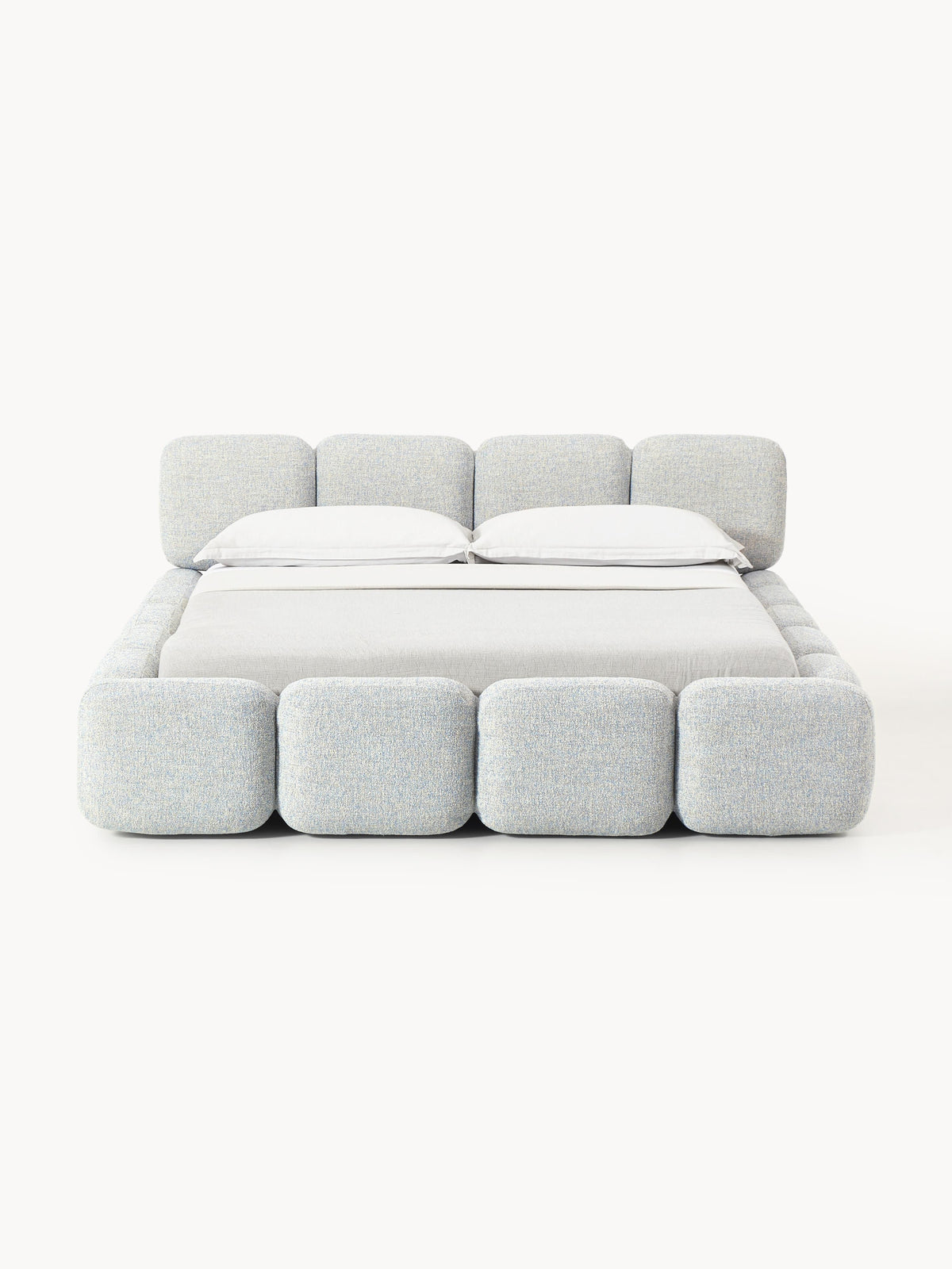 Taylis Bouclé Upholstered Bed