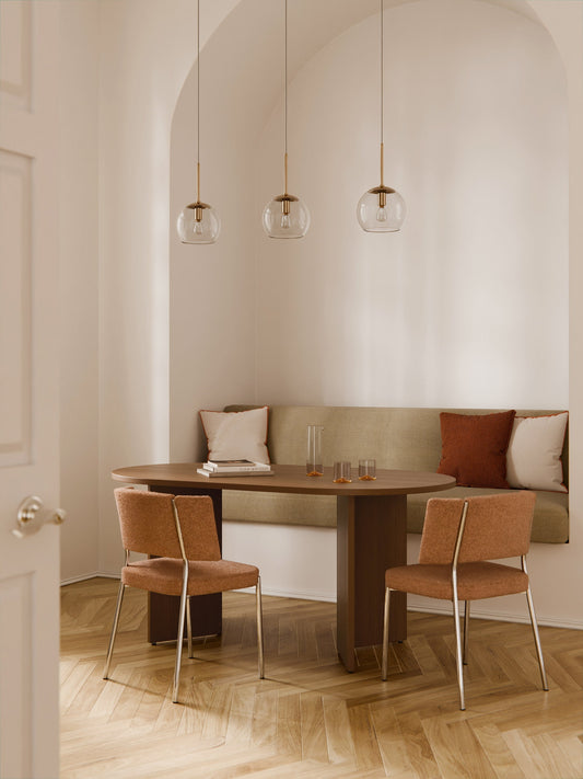 Tonvaro Oval Wooden Dining Table, in Various Sizes