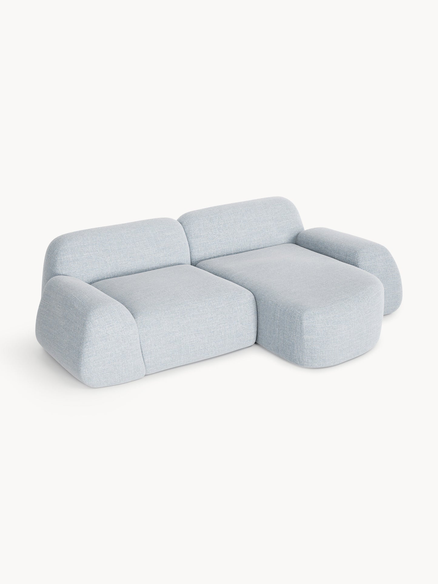 Wolvara Bouclé Modular Corner Sofa (3-Seater)