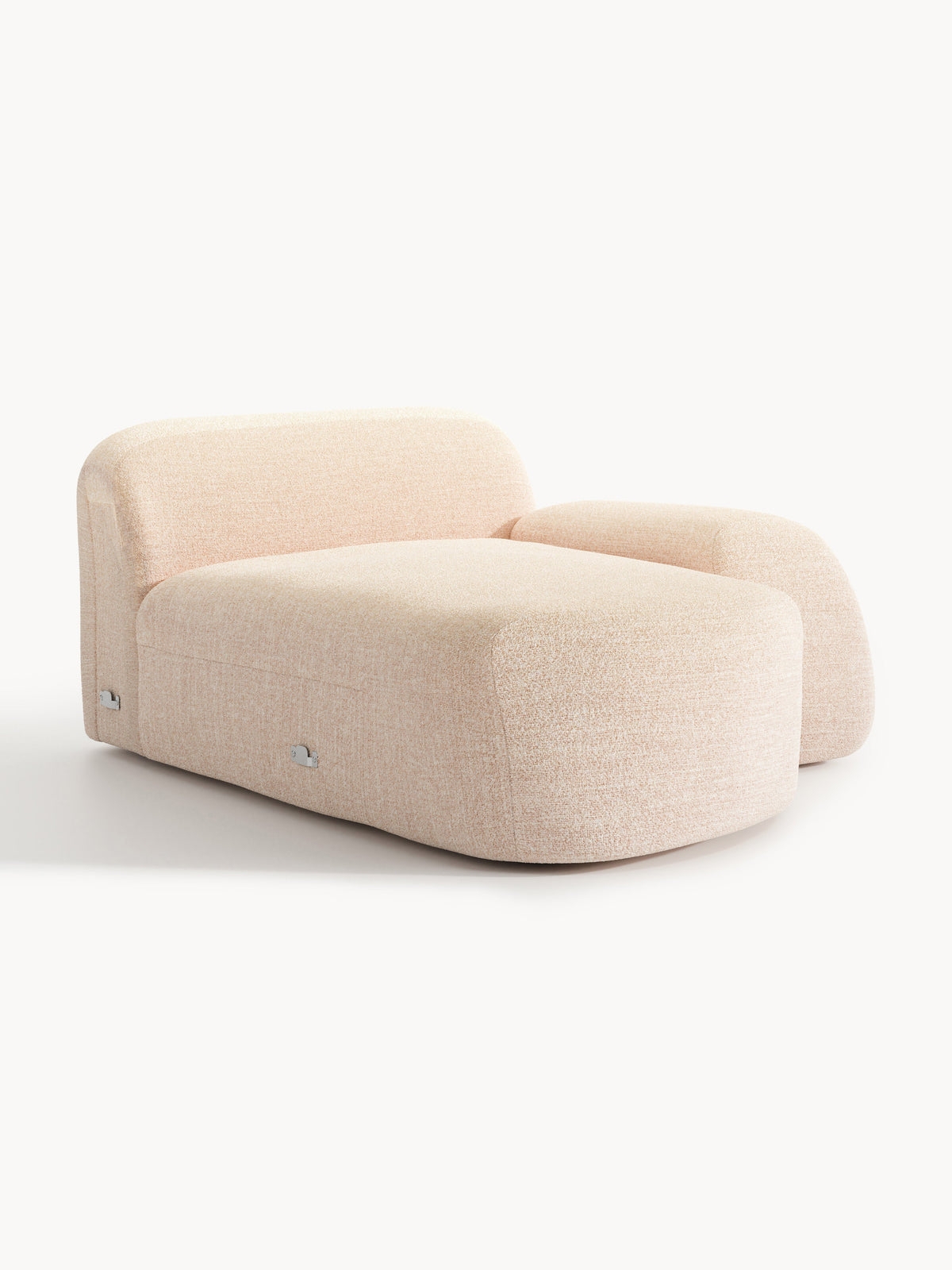 Wolvara Chaise Corner Module in Bouclé
