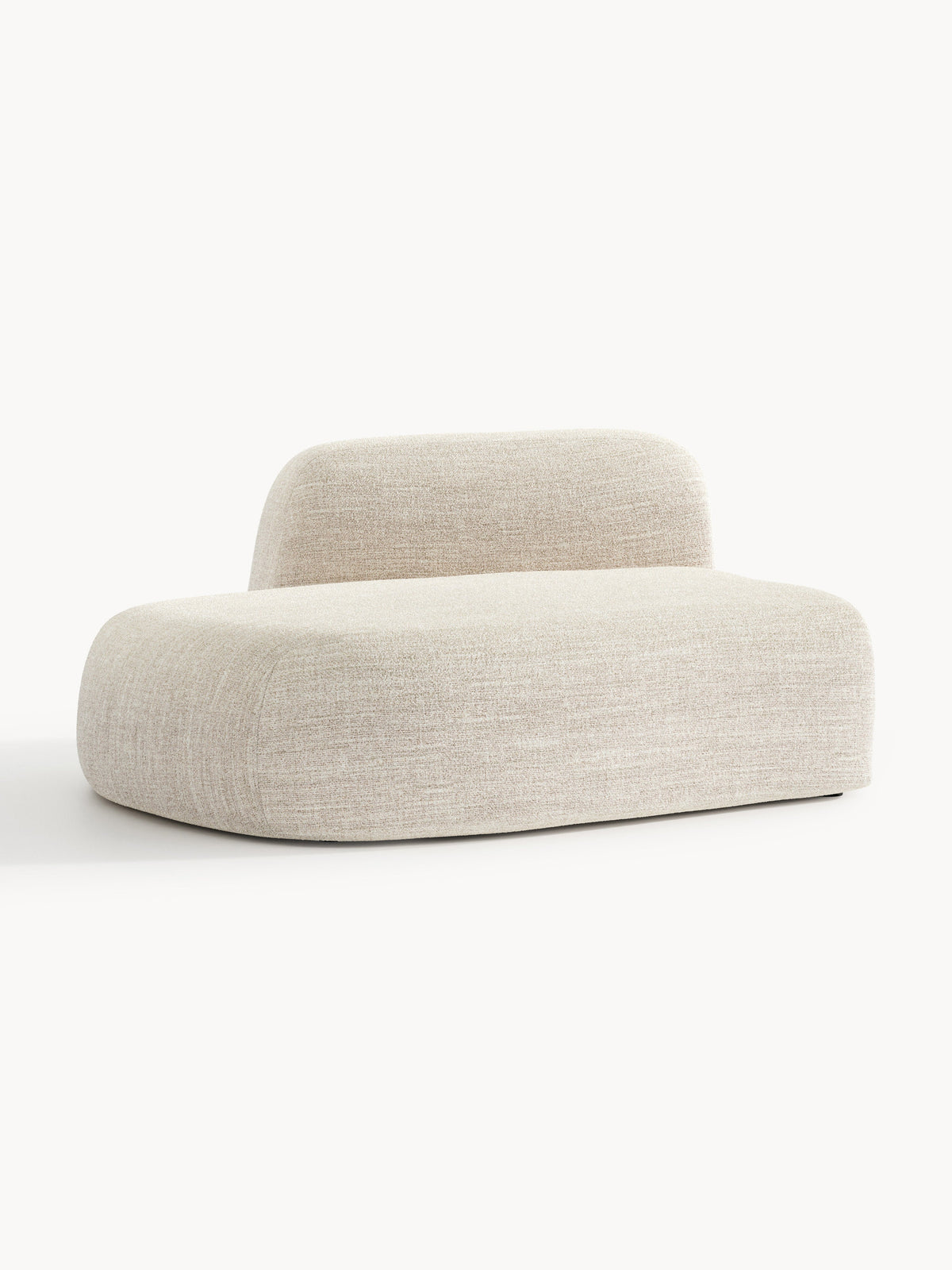 Wolvara Chaise Module in Bouclé