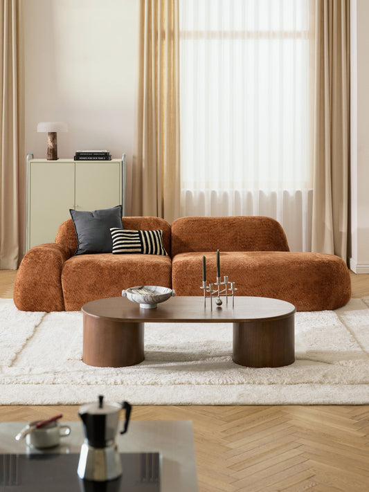 Wolvara Teddy Bouclé Chaise