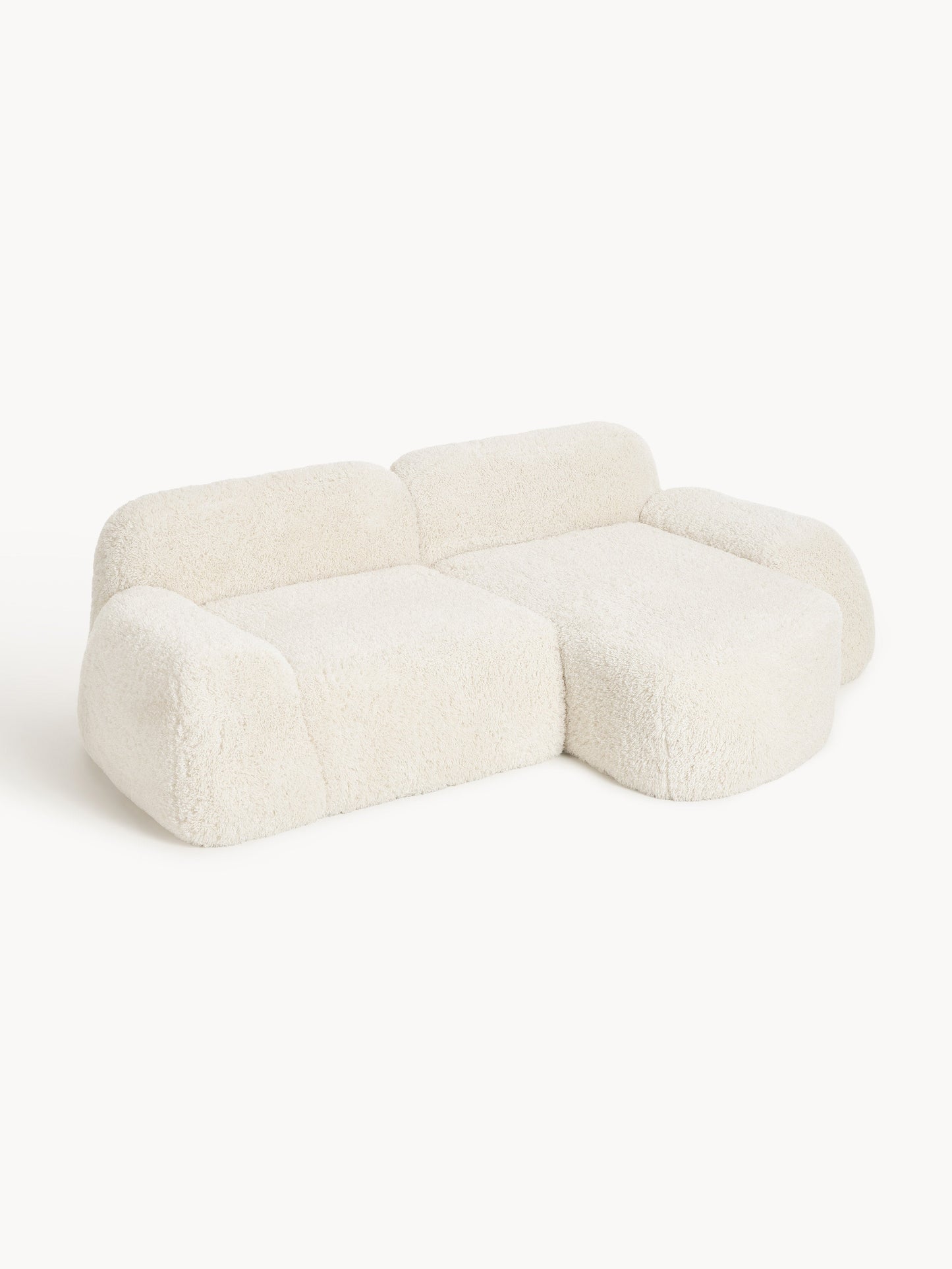 Wolvara Teddy Modular Corner Sofa (3-Seater)
