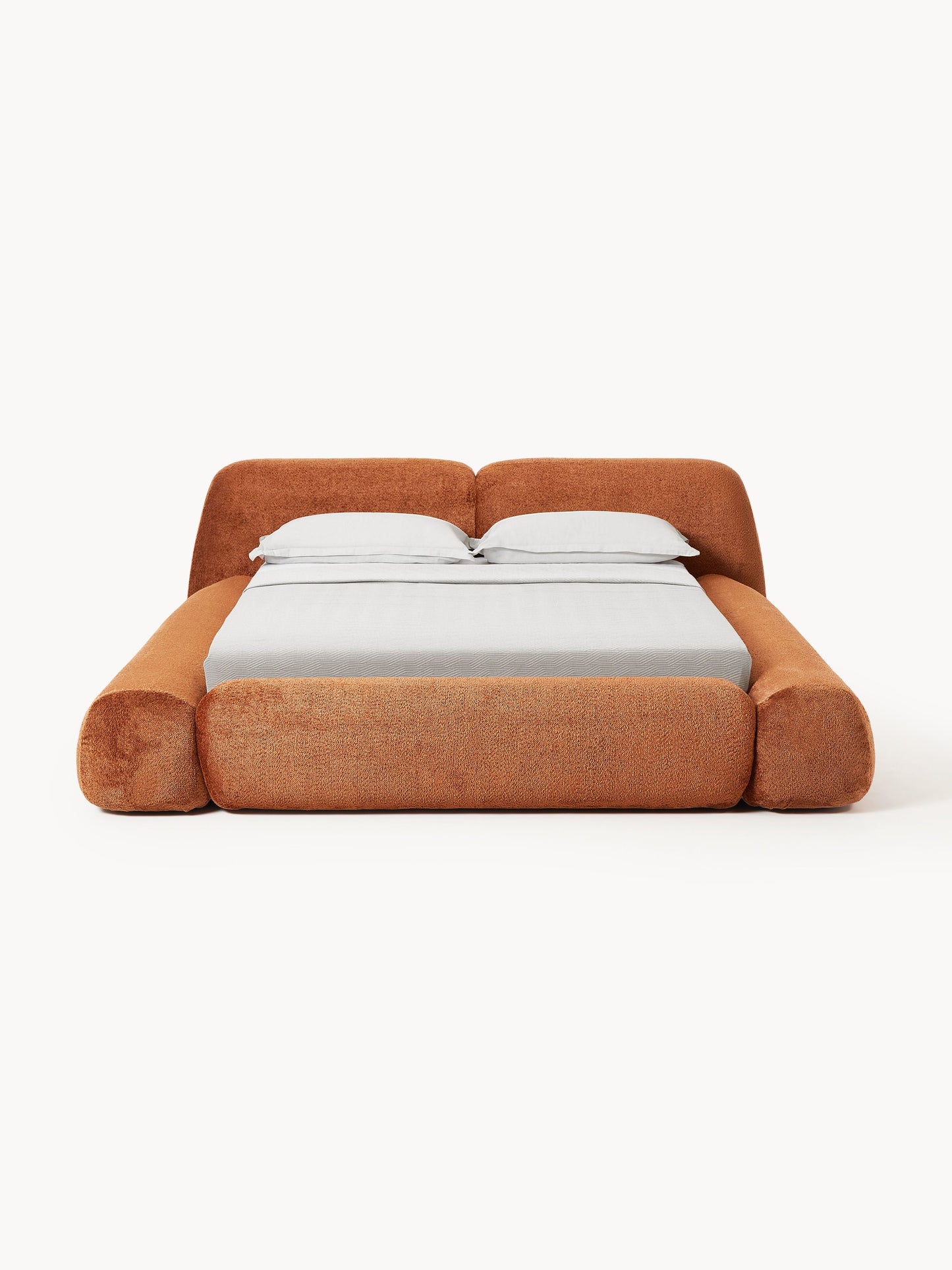 Wolvara Upholstered Teddy Bouclé Bed