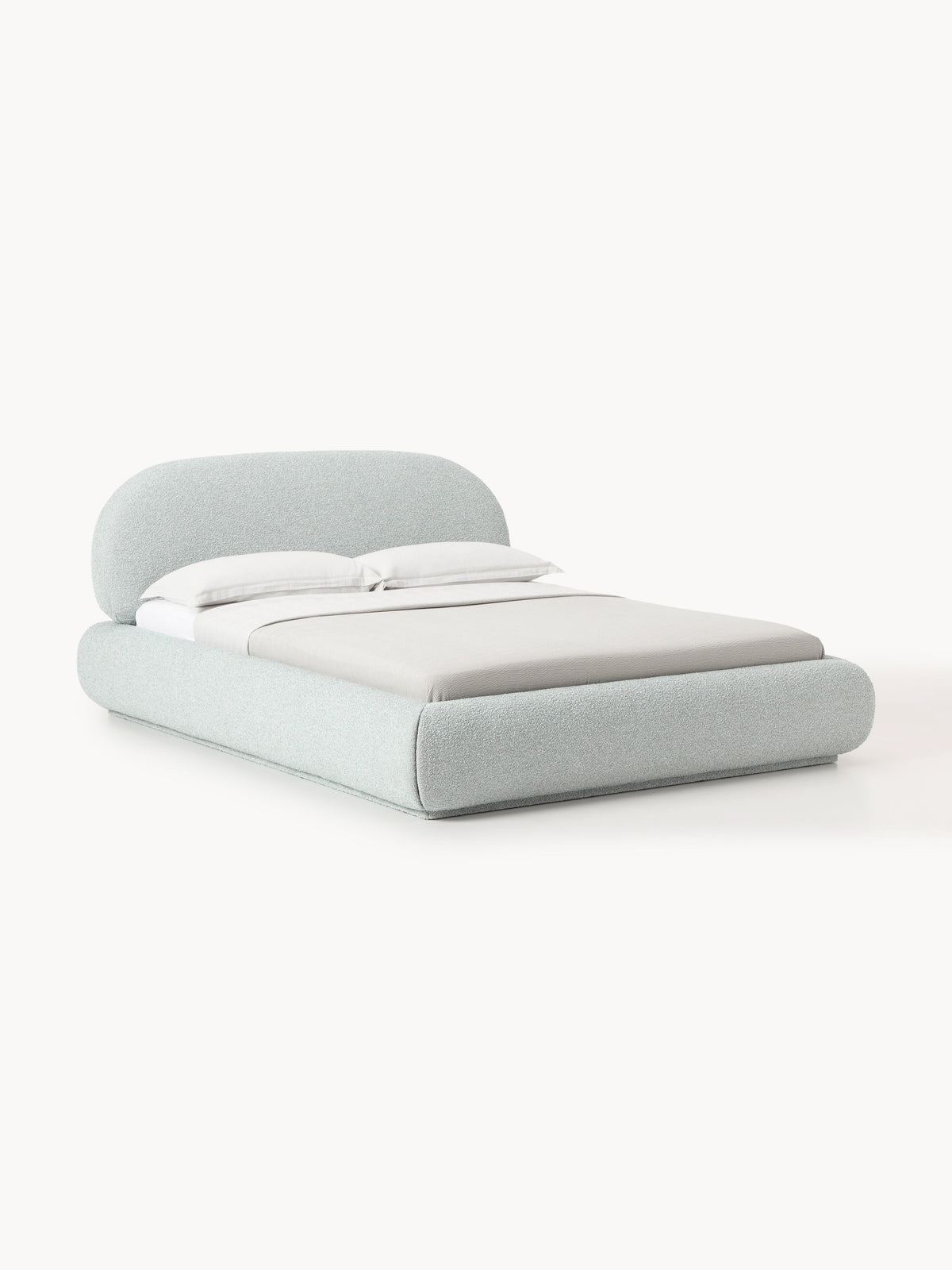 Albera Bouclé Upholstered Bed