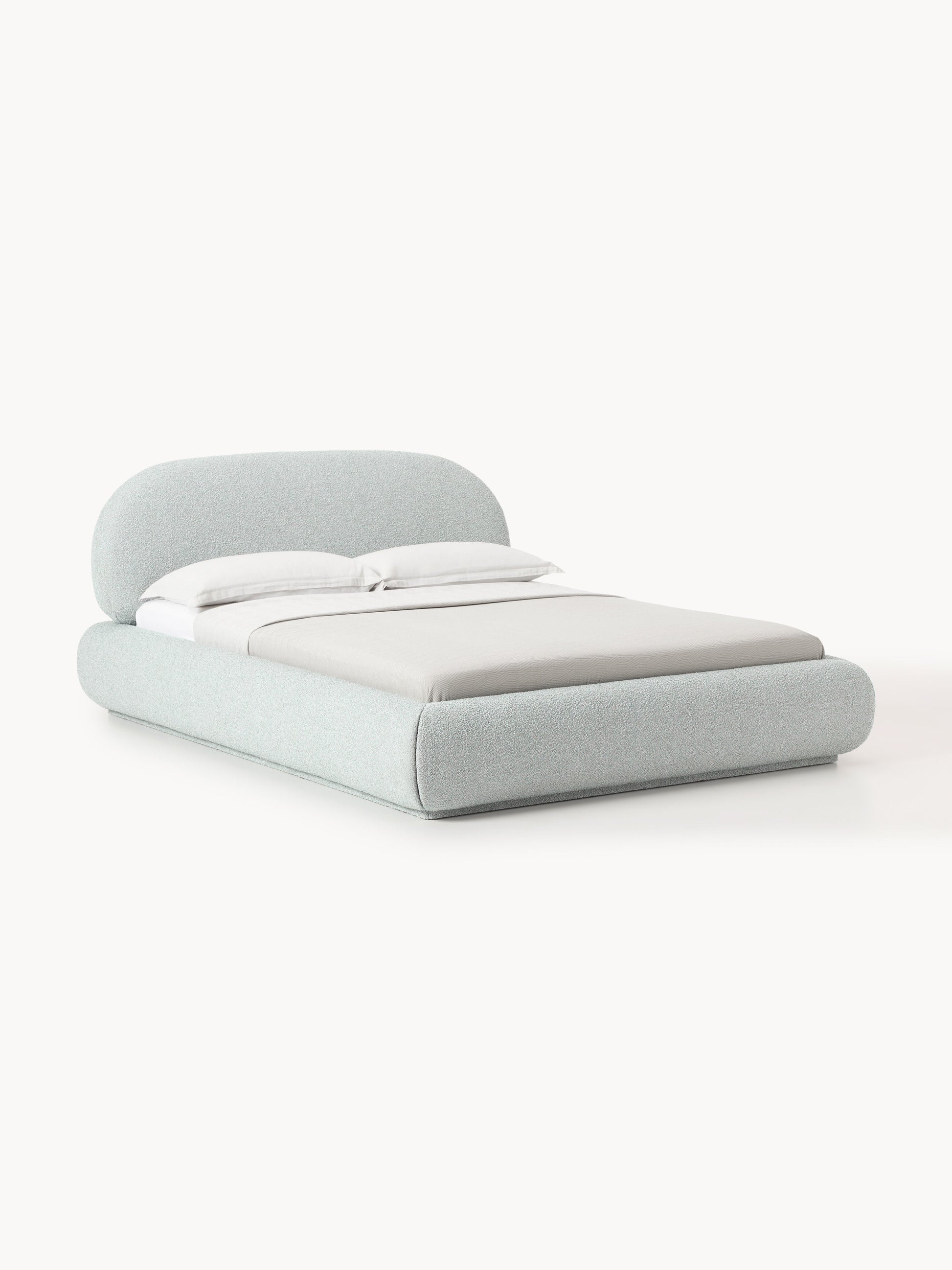 Albera Bouclé Upholstered Bed