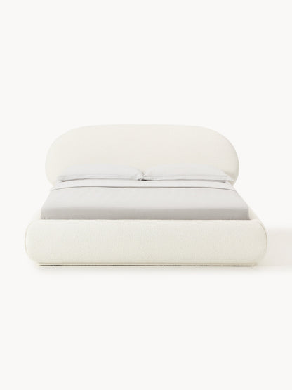 Albera Bouclé Upholstered Bed