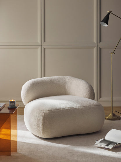 Albera Teddy Fur Lounge Chair