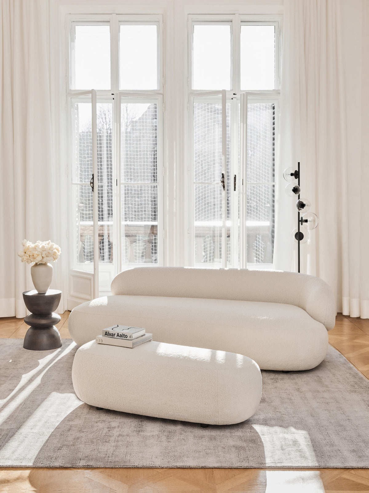 Albera Teddy Sofa, 3-Seater