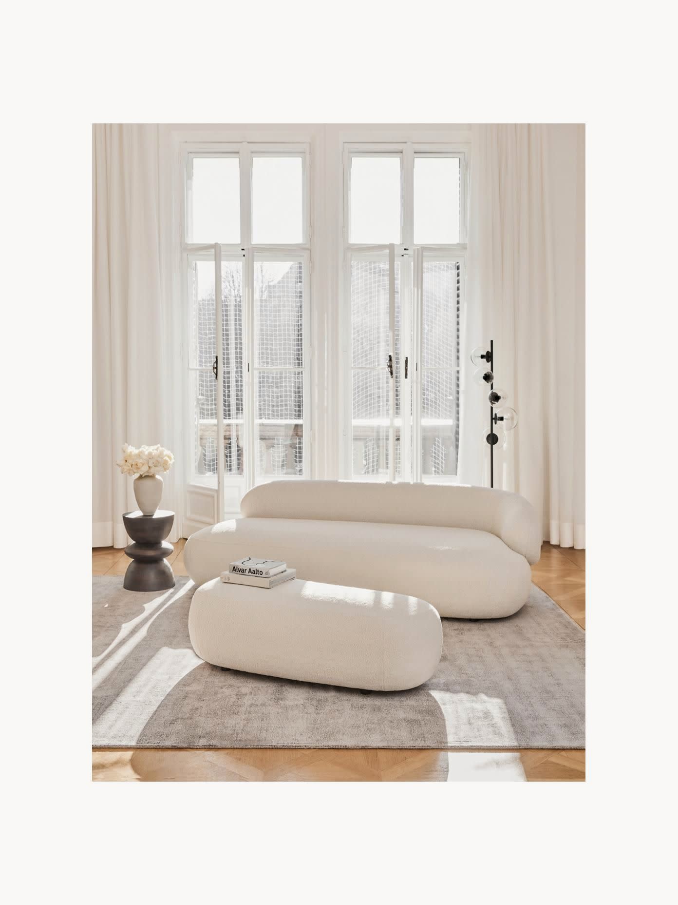 Albera Teddy Sofa, 3-Seater