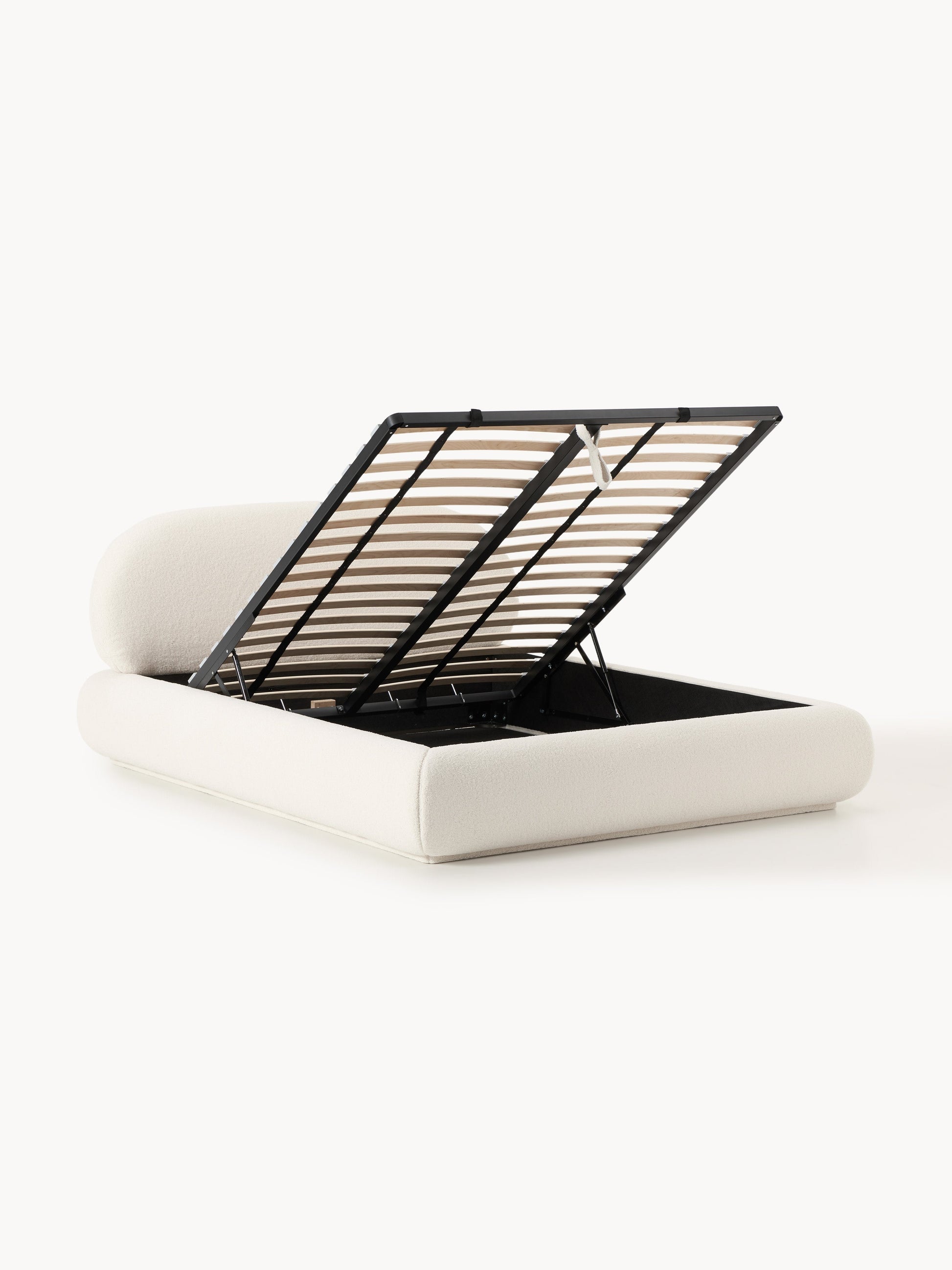 Albera Upholstered Teddy Bed with Storage