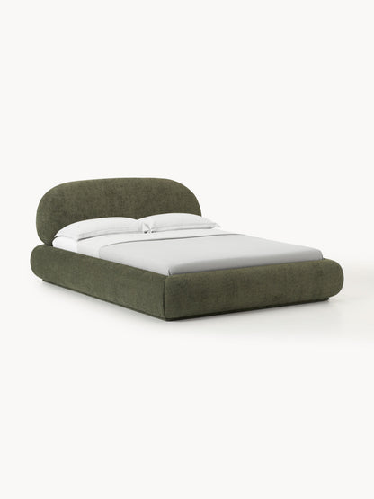 Albera Upholstered Teddy Bouclé Bed