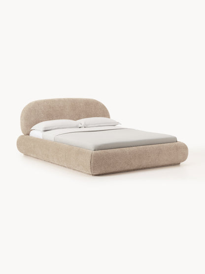Albera Upholstered Teddy Bouclé Bed