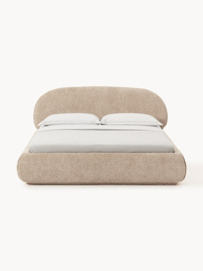 Albera Upholstered Teddy Bouclé Bed