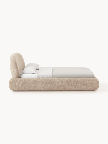 Albera Upholstered Teddy Bouclé Bed