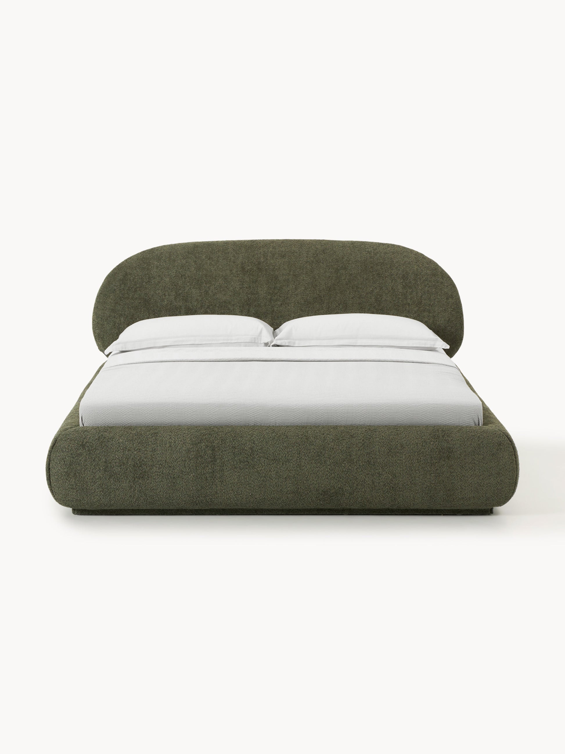 Albera Upholstered Teddy Bouclé Bed